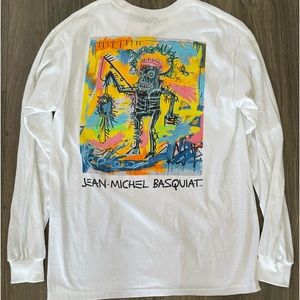 JEAN-MICHEL BASQUIAT white long sleeve